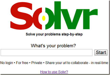 Use Solvr to Solve your Problems | Experience - Inspire - Contribute